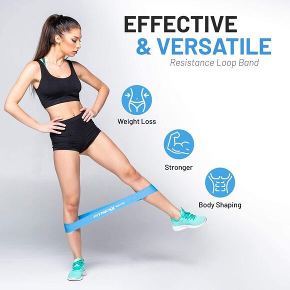 Resistance Bands Loop Mini Booty Bands and Core Sliders 7 Pieces Multicolor - Picture 8 of 10